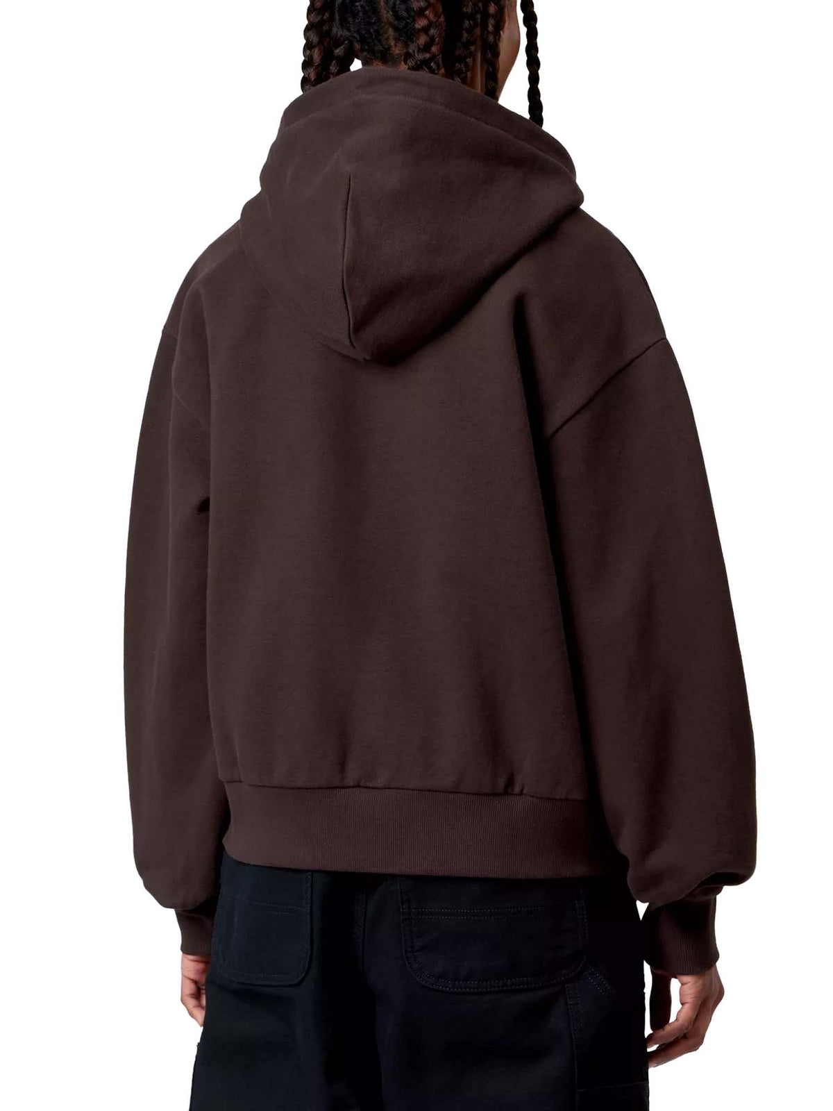 Carhartt Wip Women's Hooded Casey Jacket Marrone