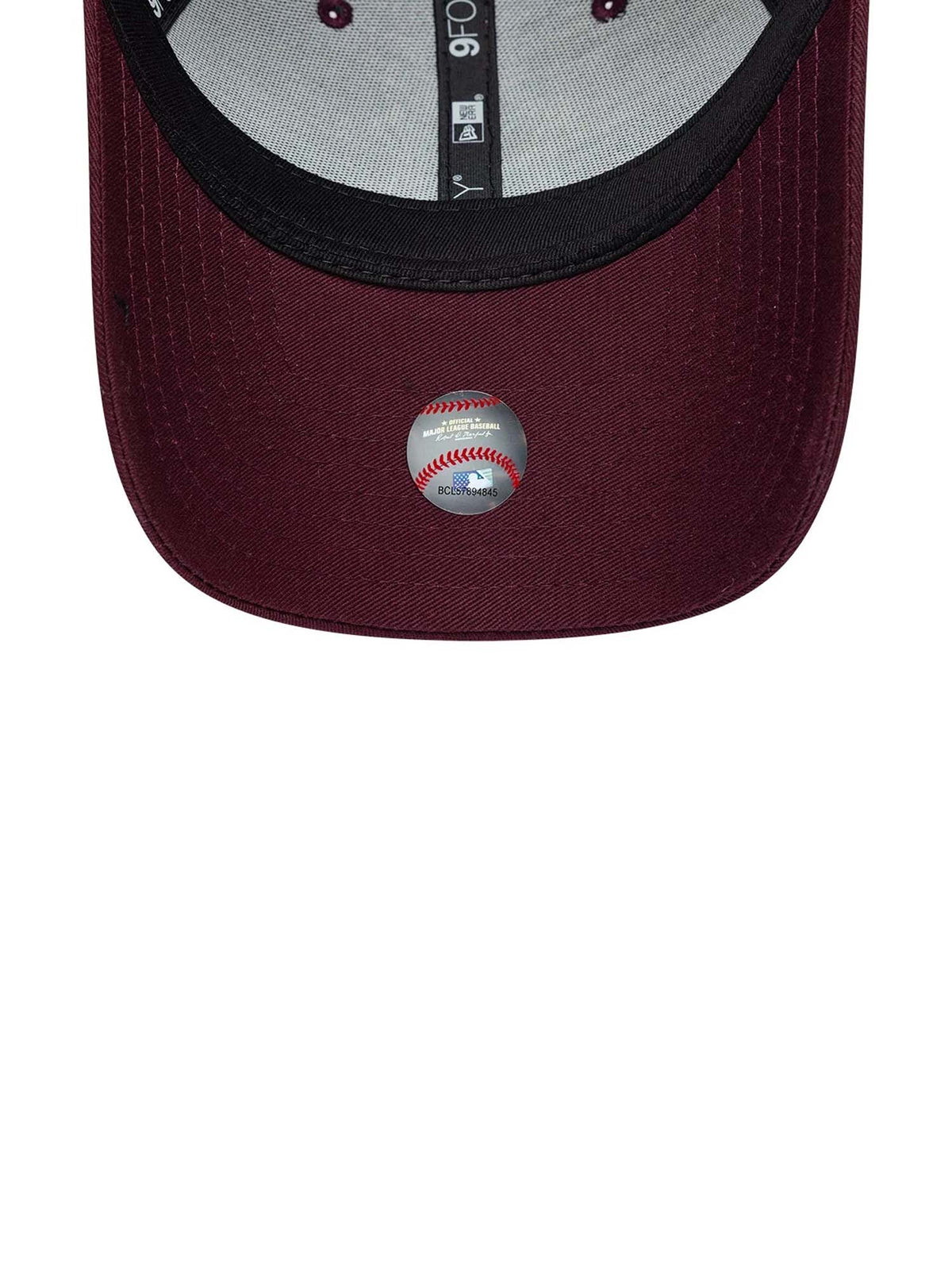 New Era Cappellino 9FORTY New York Yankees MLB Team Outline Bordeaux