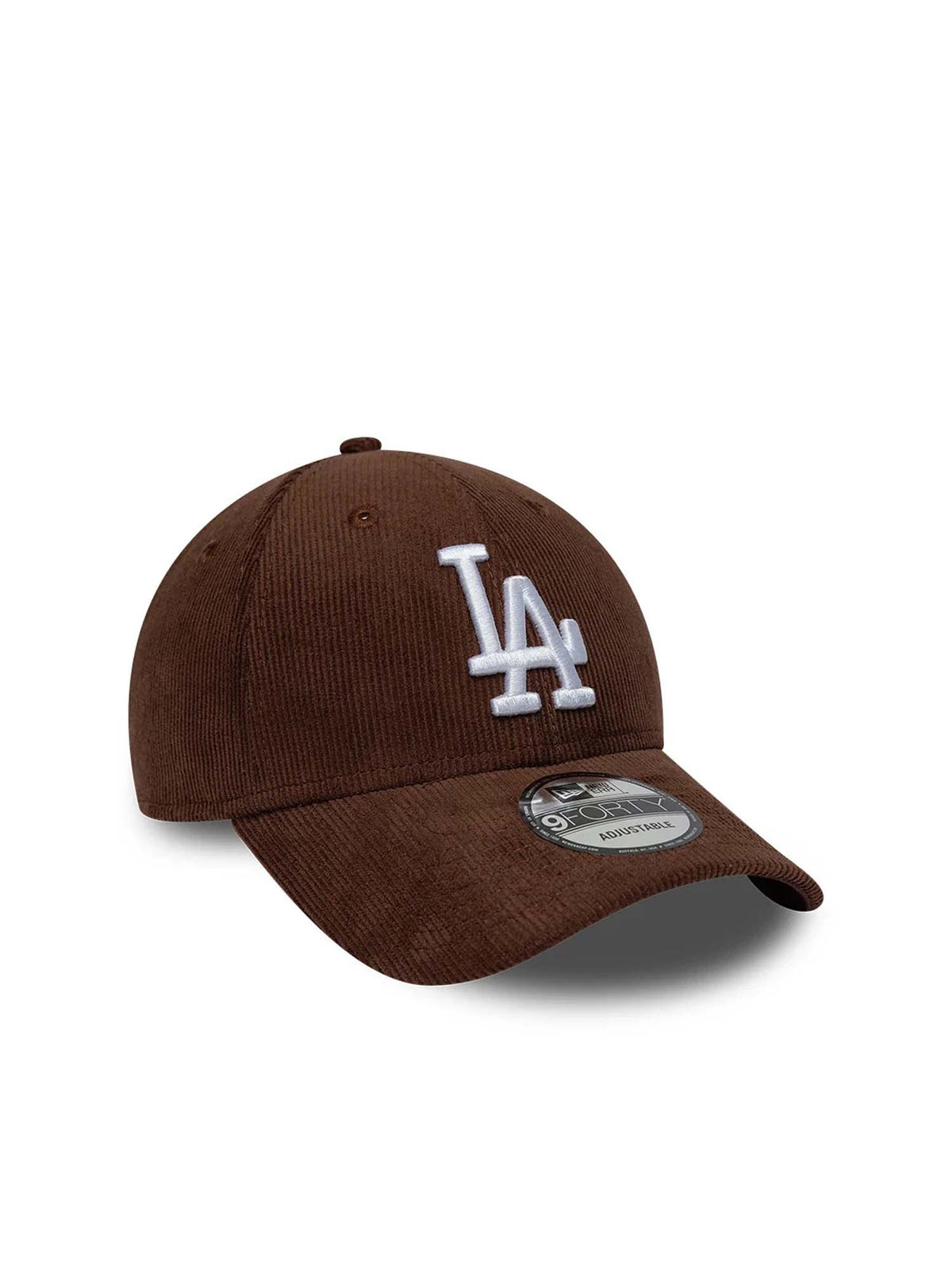 New Era Cappellino 9FORTY LA Dodgers MLB Cord Marrone