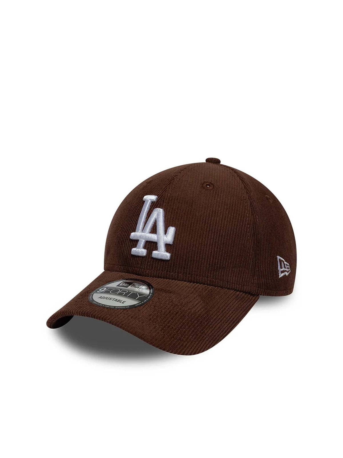New Era Cappellino 9FORTY LA Dodgers MLB Cord Marrone