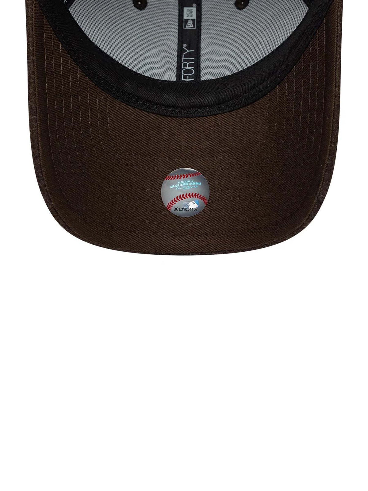New Era Cappellino 9FORTY New York Yankees MLB Winter Marrone