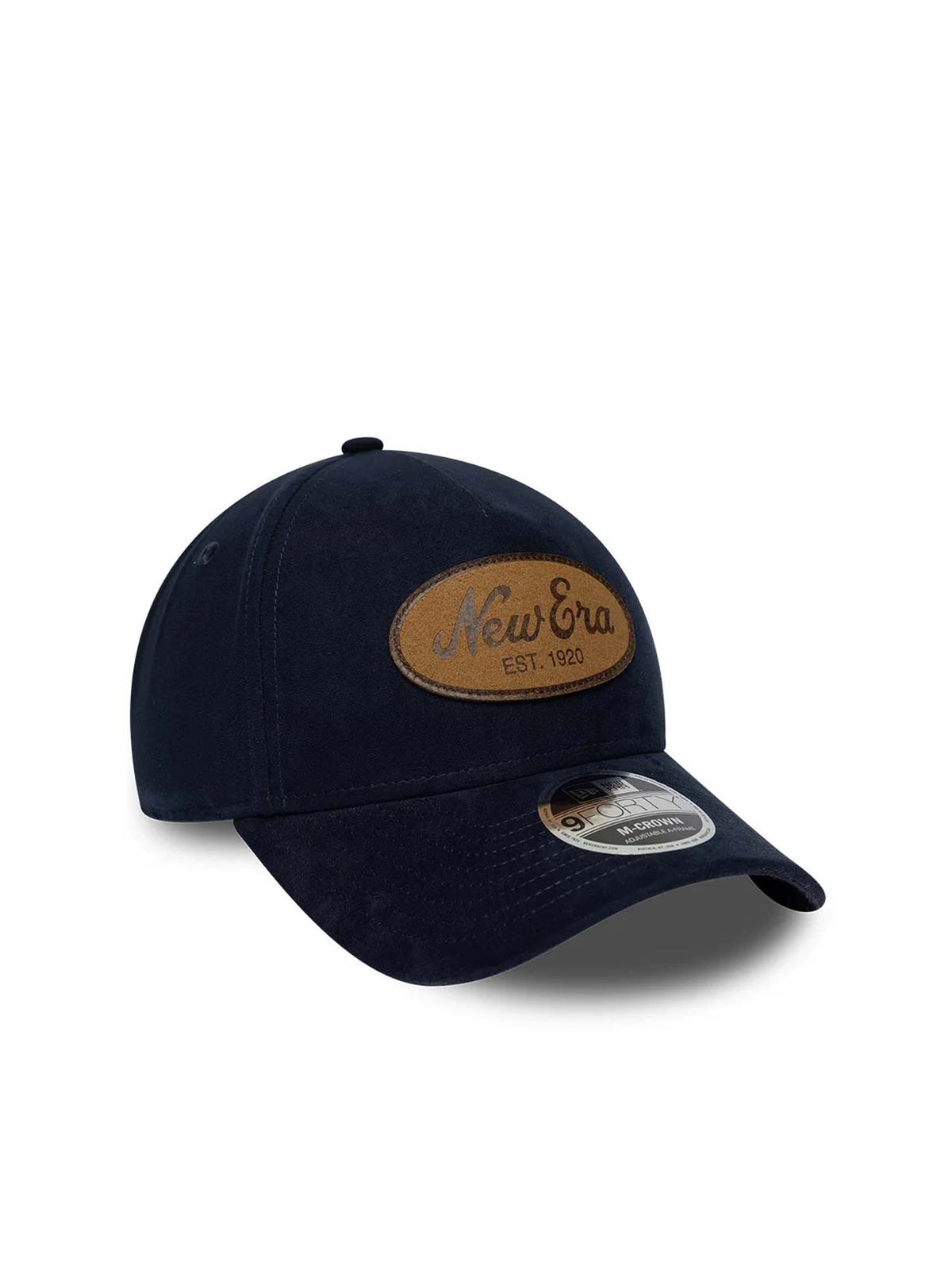 New Era Cappellino 9FORTY M-Crown A-Frame New Era Faux Suede Blu