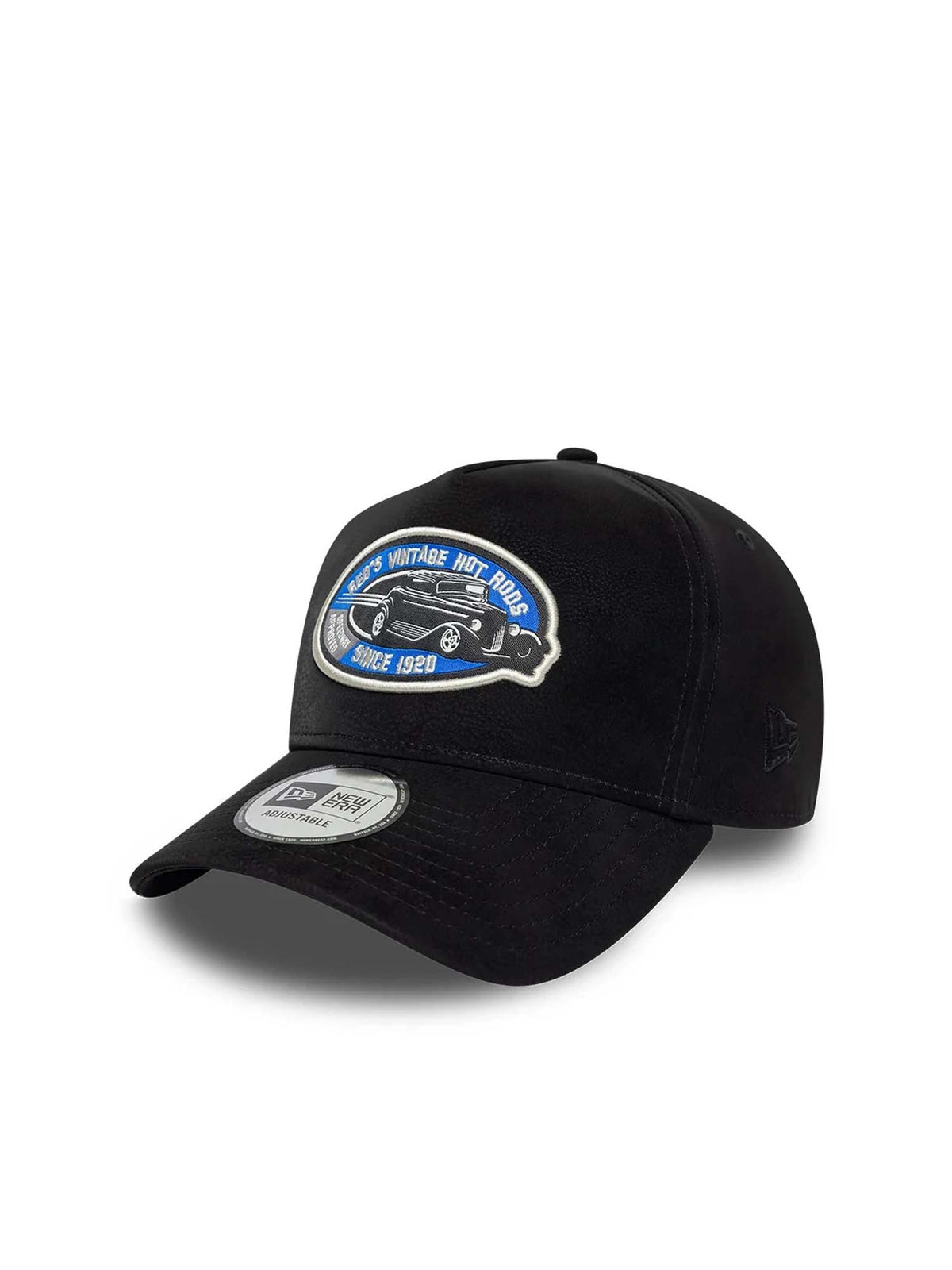 New Era Cappellino 9FORTY E-Frame New Era Moto Patch PU Nero