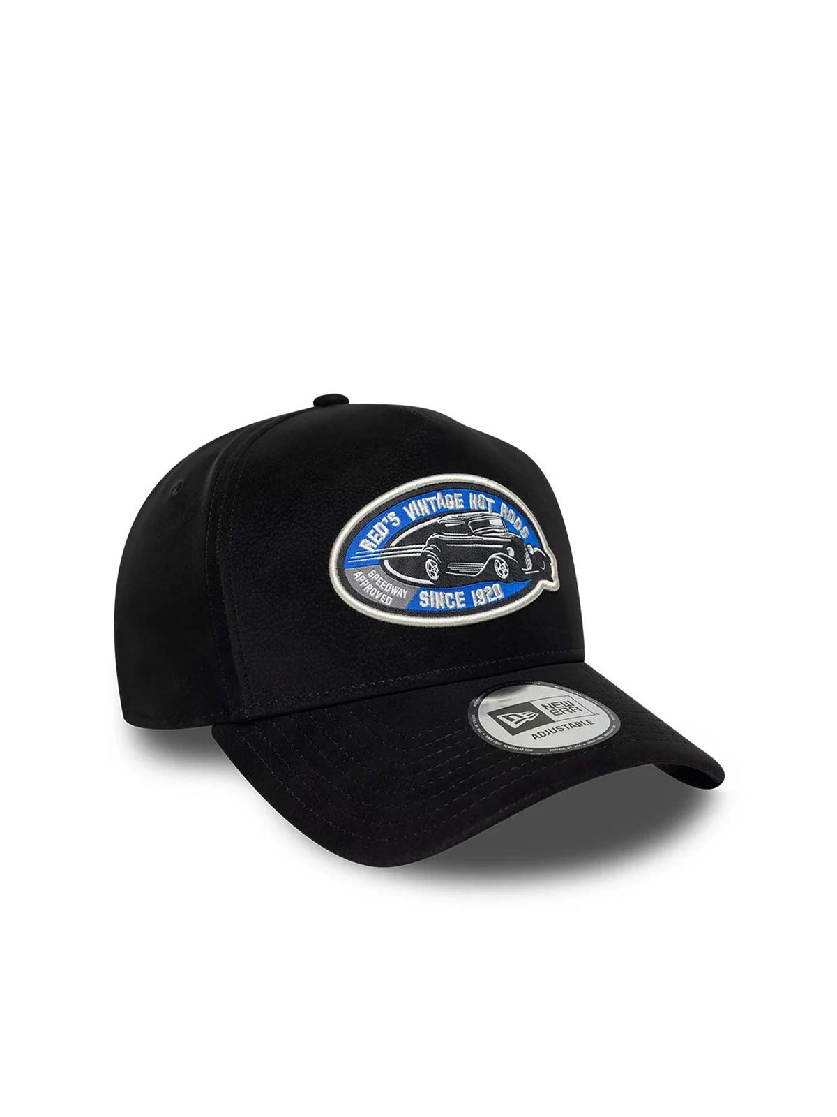 New Era Cappellino 9FORTY E-Frame New Era Moto Patch PU Nero