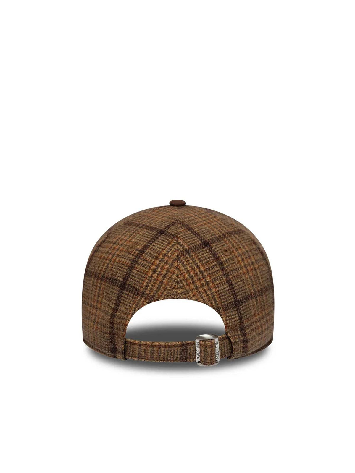 New Era Cappellino 9TWENTY LA Dodgers MLB Plaid Marrone