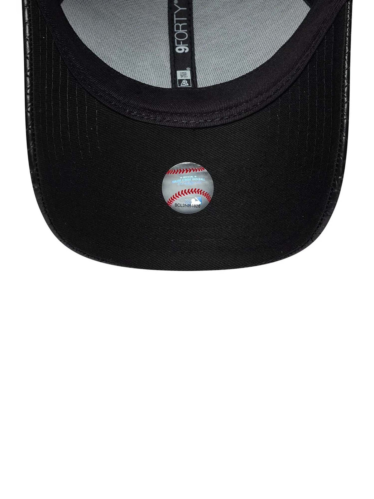 New Era Cappellino 9FORTY New York Yankees MLB PU Weave Nero