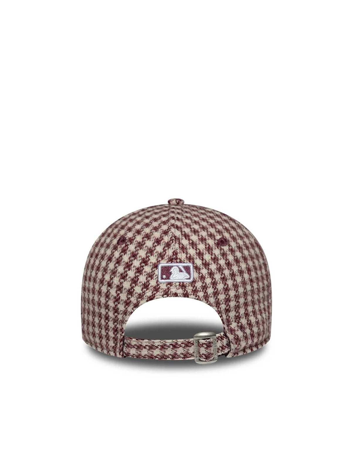 New Era Cappellino da donna 9FORTY M-Crown New York Yankees MLB Houndstooth Rosso