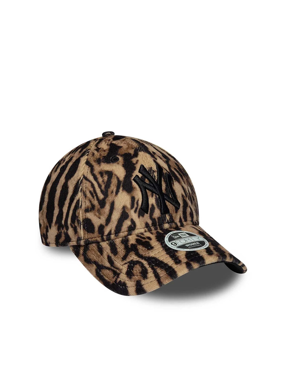 New Era Cappellino da donna 9FORTY New York Yankees MLB Stampa Ocelot Animalier