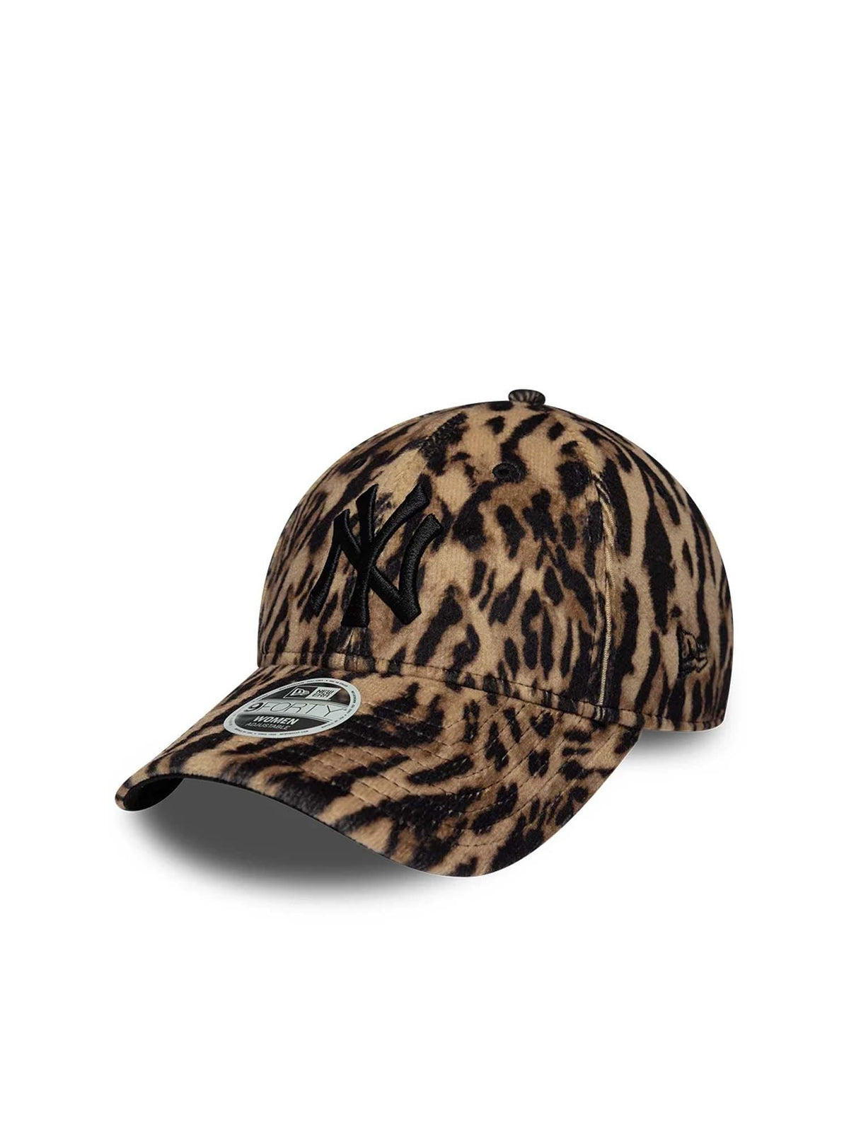 New Era Cappellino da donna 9FORTY New York Yankees MLB Stampa Ocelot Animalier