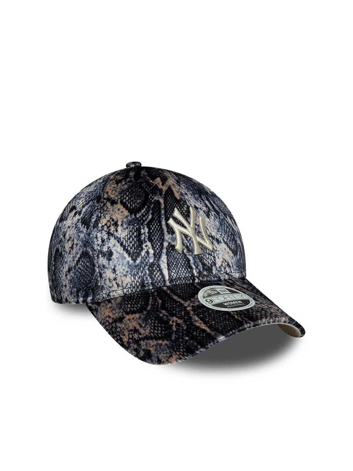 New Era Cappellino da donna 9FORTY New York Yankees MLB Stampa Serpente Animalier