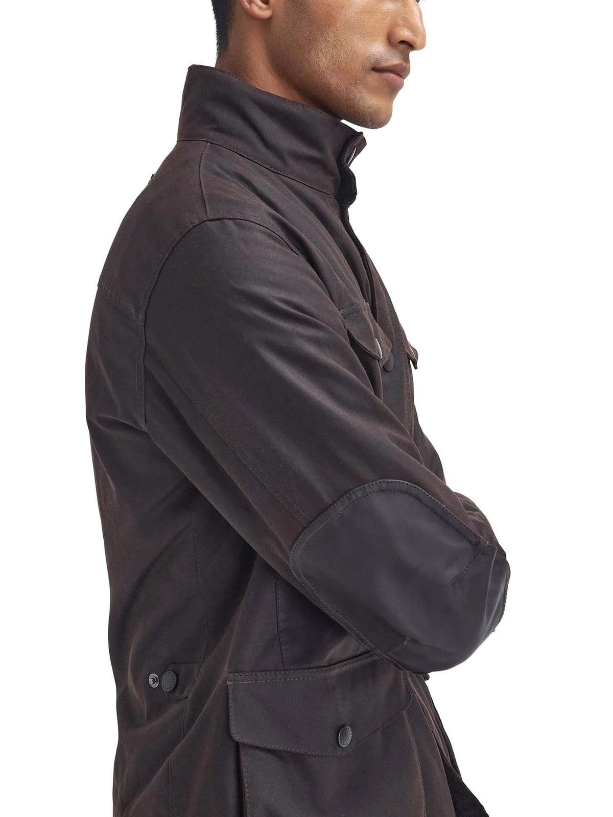 Barbour Giacca in cotone cerato Ogston Bordeaux