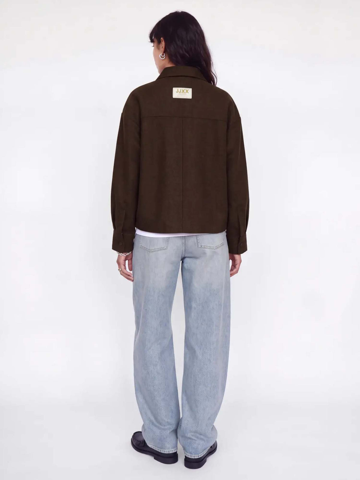 Jjxx Jxjala Lili Overshirt Tlr Marrone