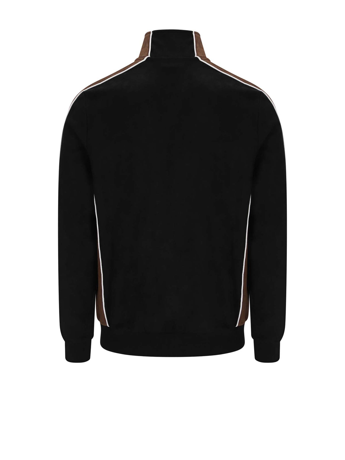 Sergio Tacchini Track Top Contrasto Suede Nero
