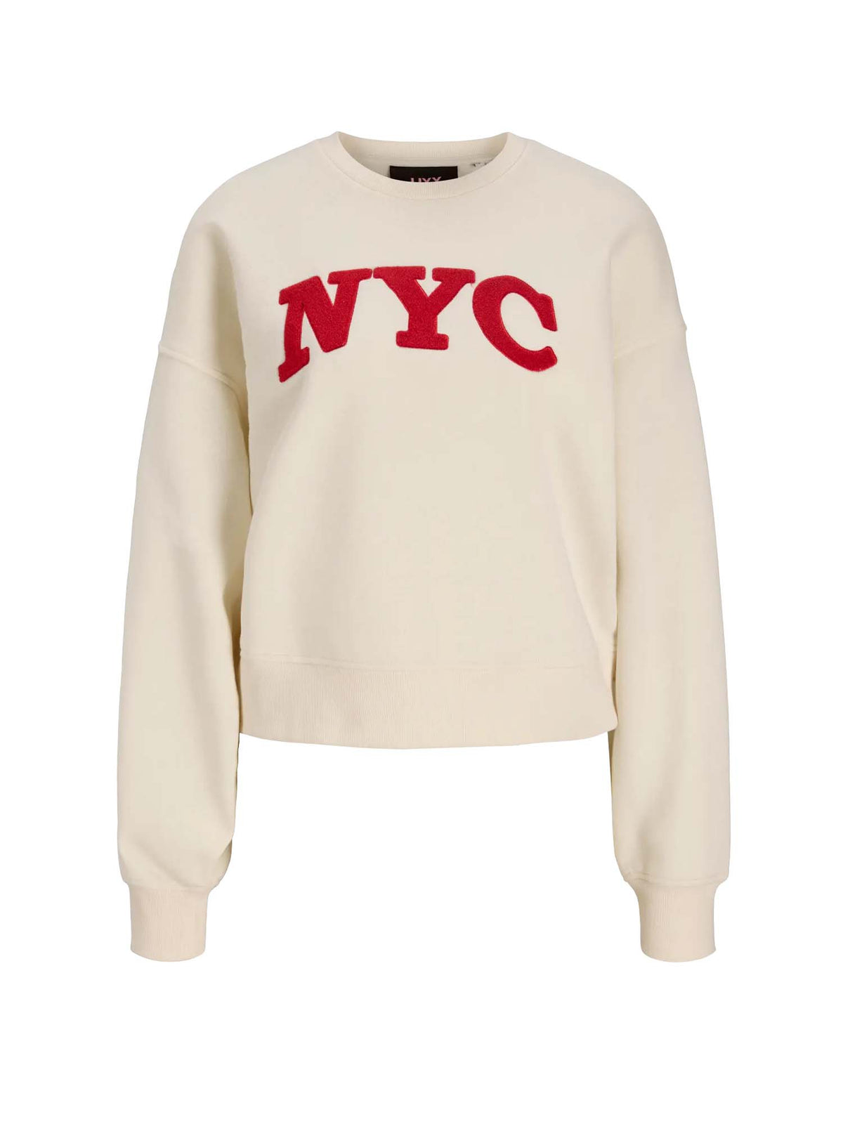 Jjxx Jxtatum Terry Patch Crew Swt Bianco