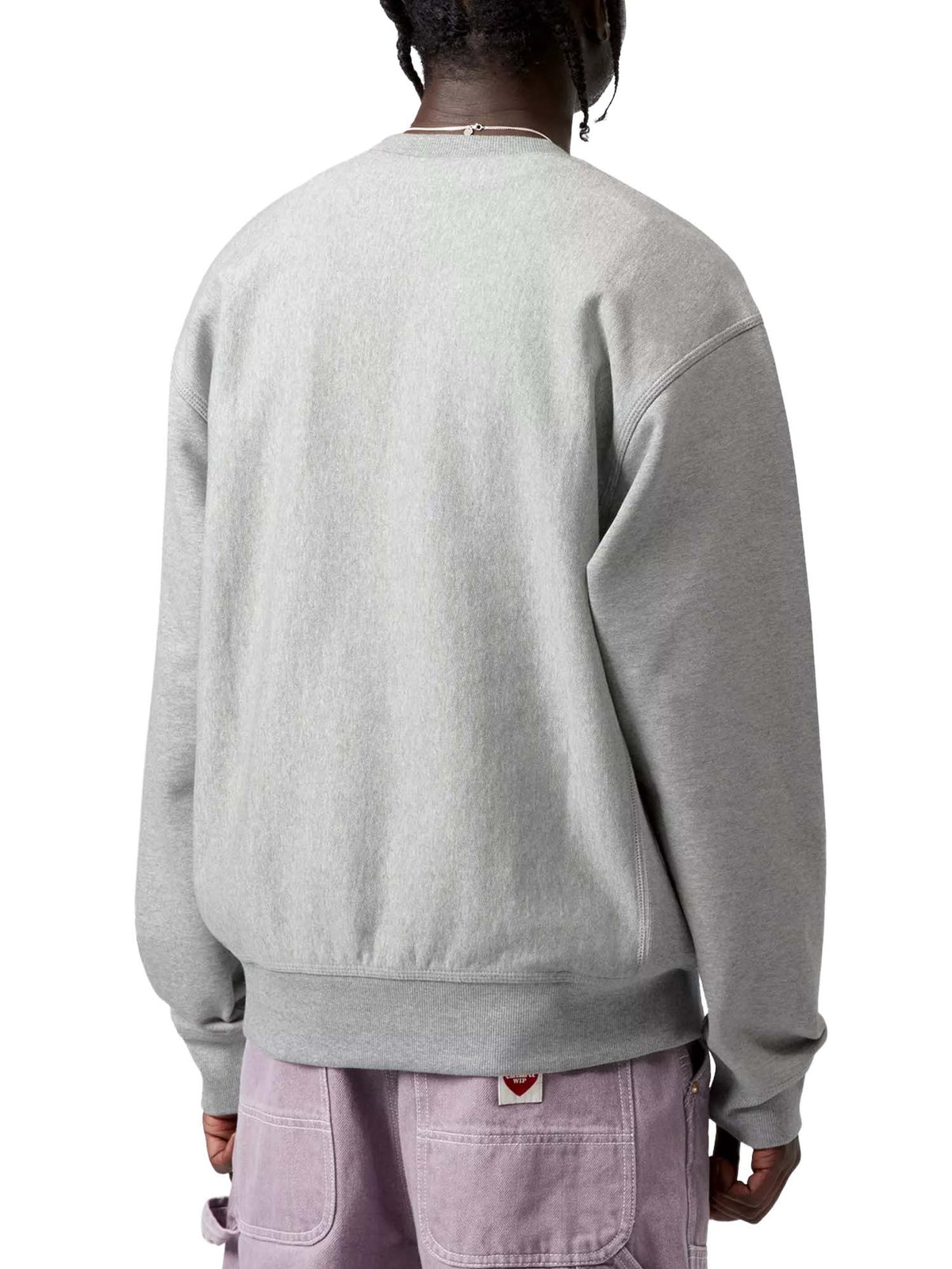 Carhartt Wip American Script Sweatshirt Grigio