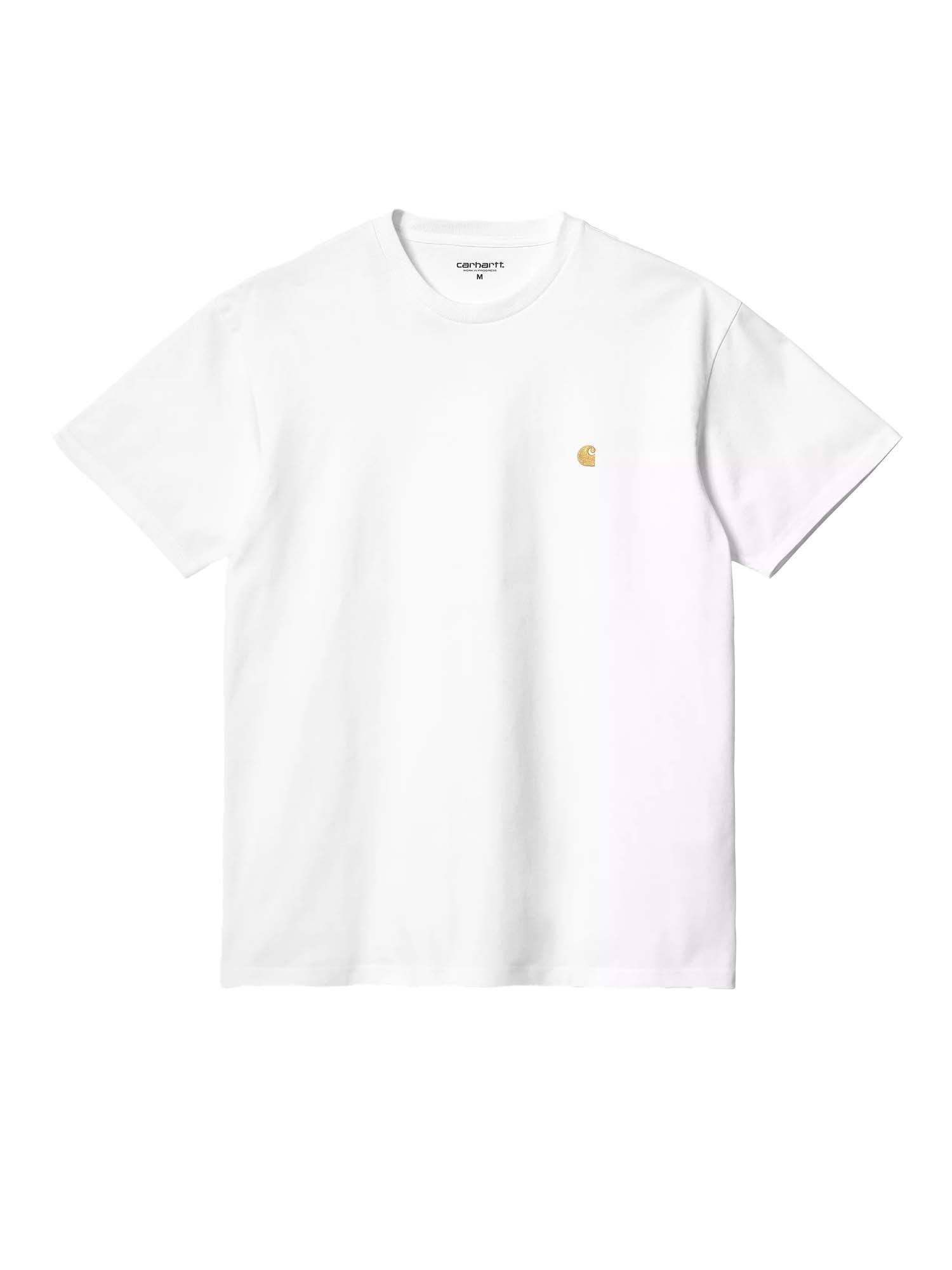 Carhartt Wip S/S Chase T-Shirt Bianco