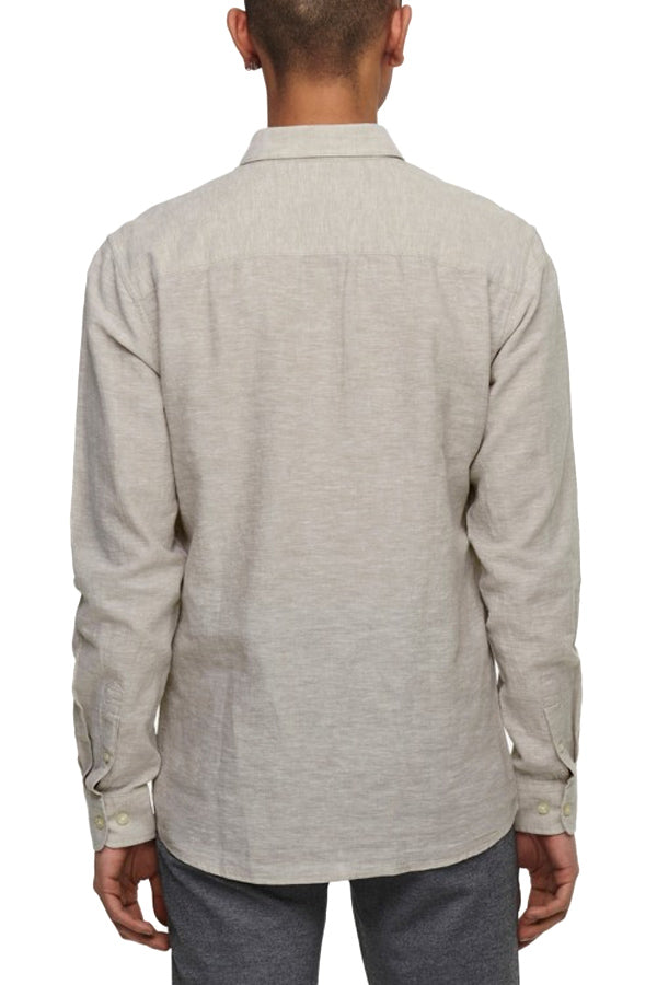 Only & Sons Camicia in Lino Slim Beige