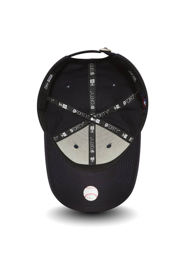 New Era Cappello 9FORTY Regolabile New York Yankees Essential Blu
