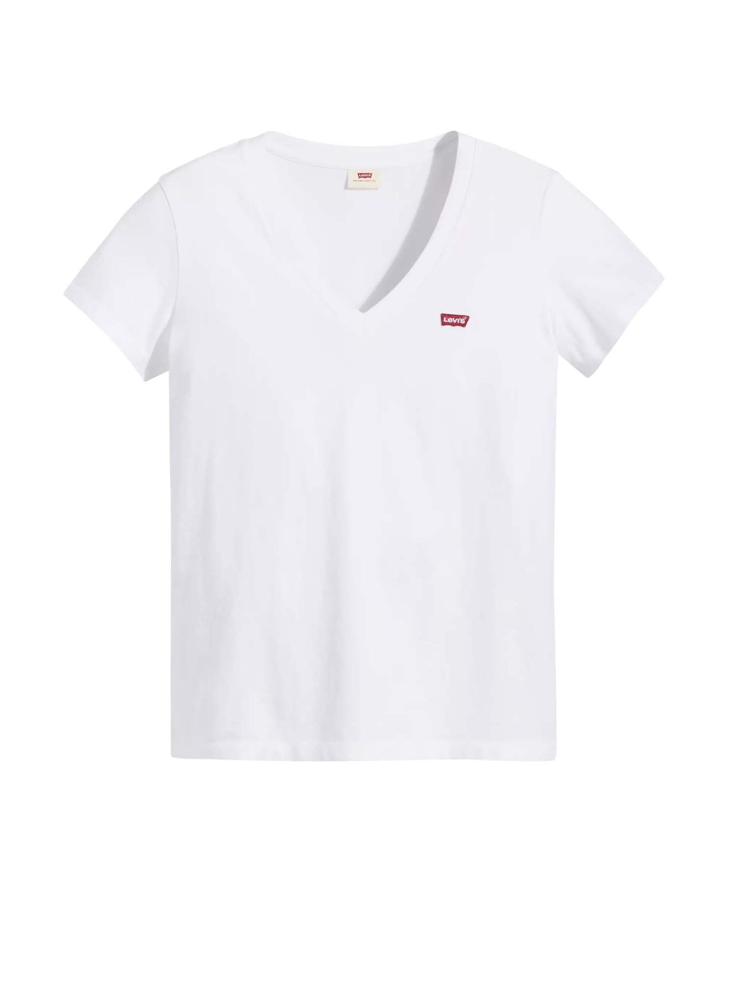 Levi's® La T-shirt Perfect Con Scollo A V Bianco