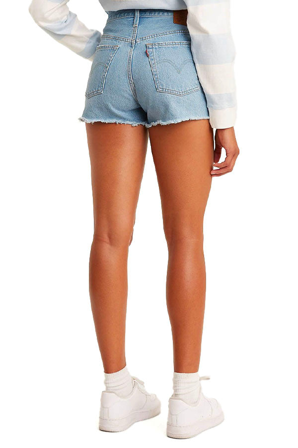 Levi's® Short di jeans 501® Original a vita alta Azzurro