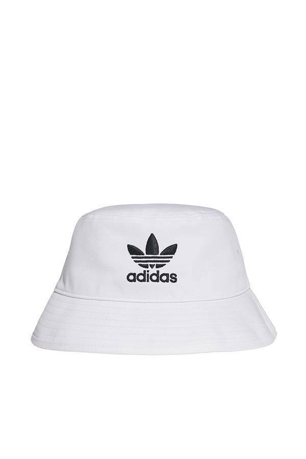 Adidas Cappello adicolor Trefoil Bucket Bianco