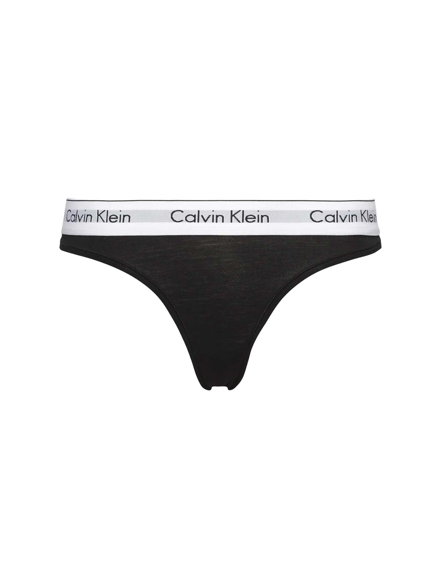 Calvin Klein Perizoma - Icon Logo Nero