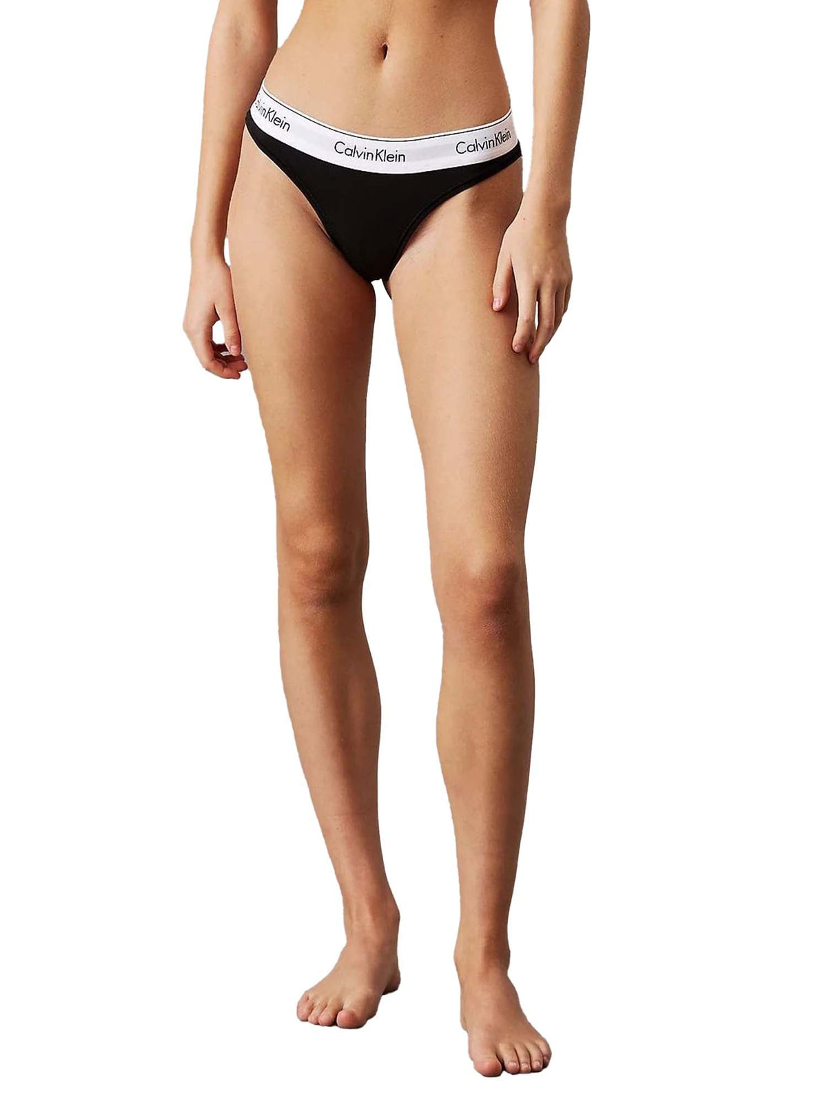 Calvin Klein Perizoma - Icon Logo Nero