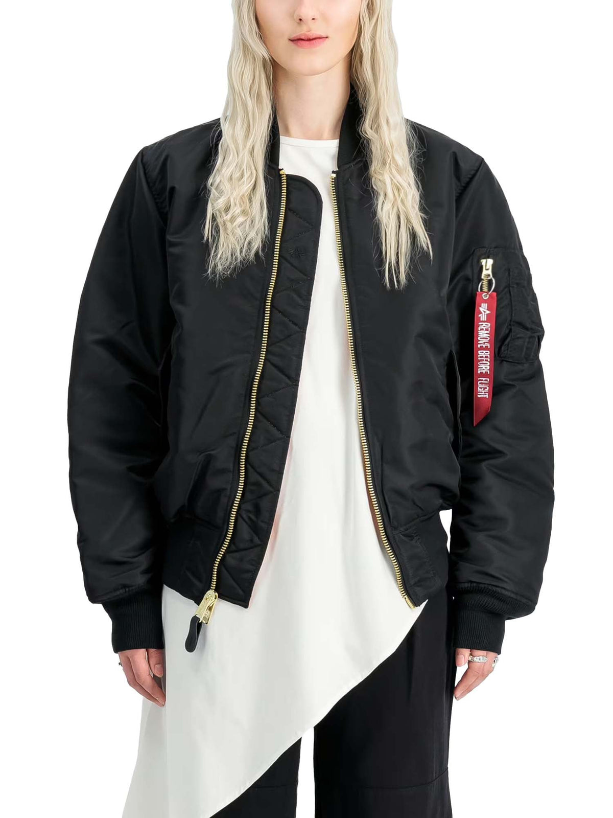Alpha Industries Giacca MA-1 Heritage Bomber Nero