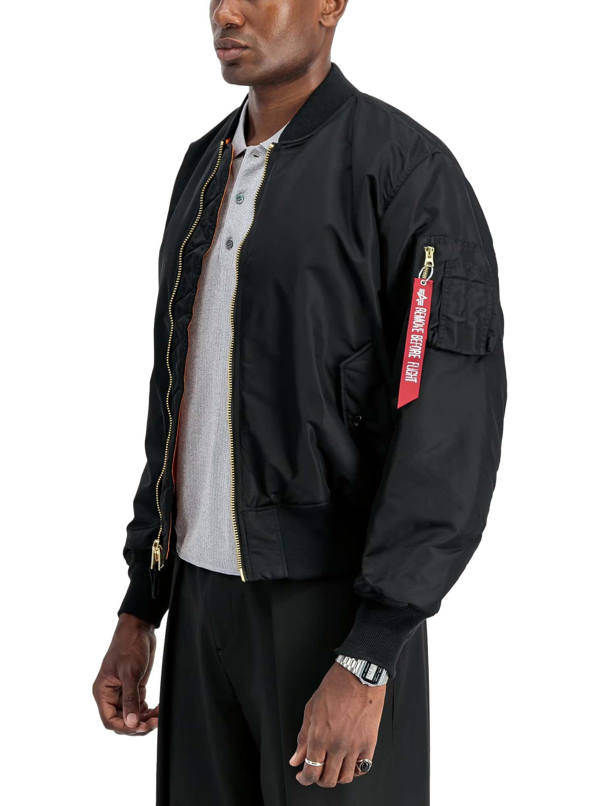 Alpha Industries Giacca MA-1 Heritage Bomber Nero