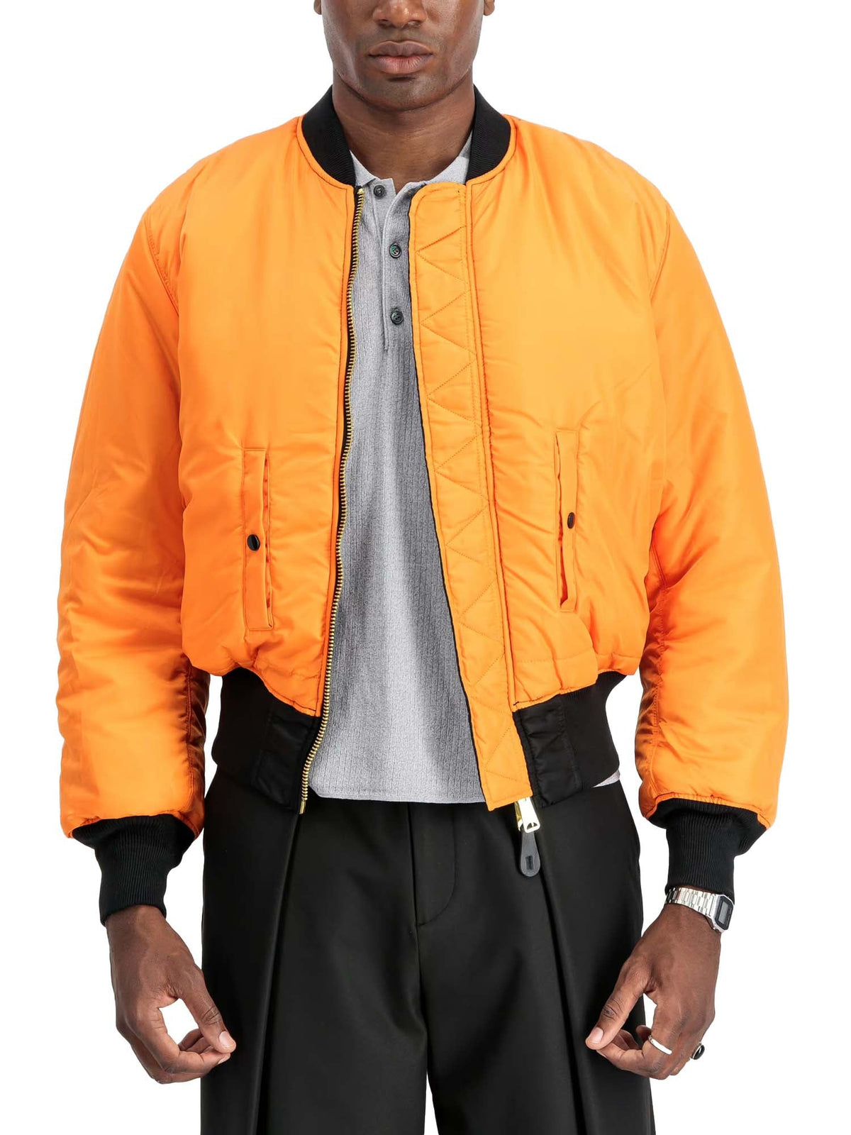 Alpha Industries Giacca MA-1 Heritage Bomber Nero
