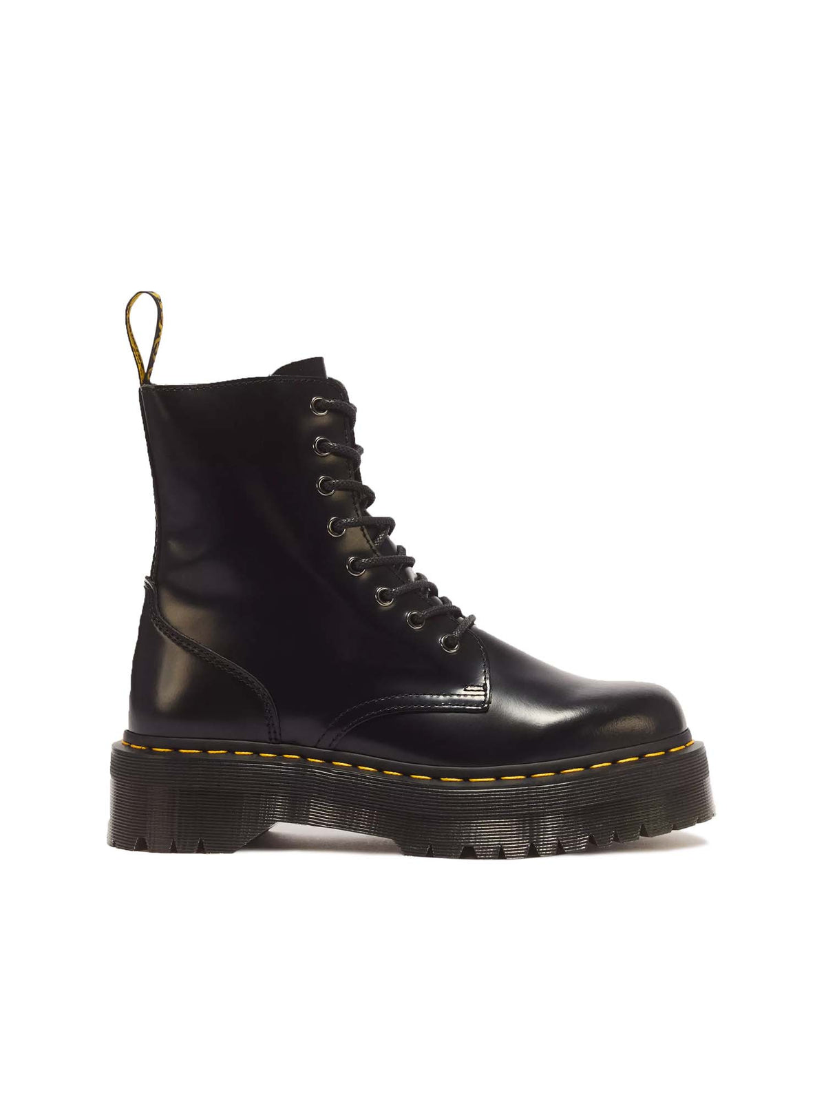Dr. Martens Stivali platform Jadon in pelle Smooth Nero