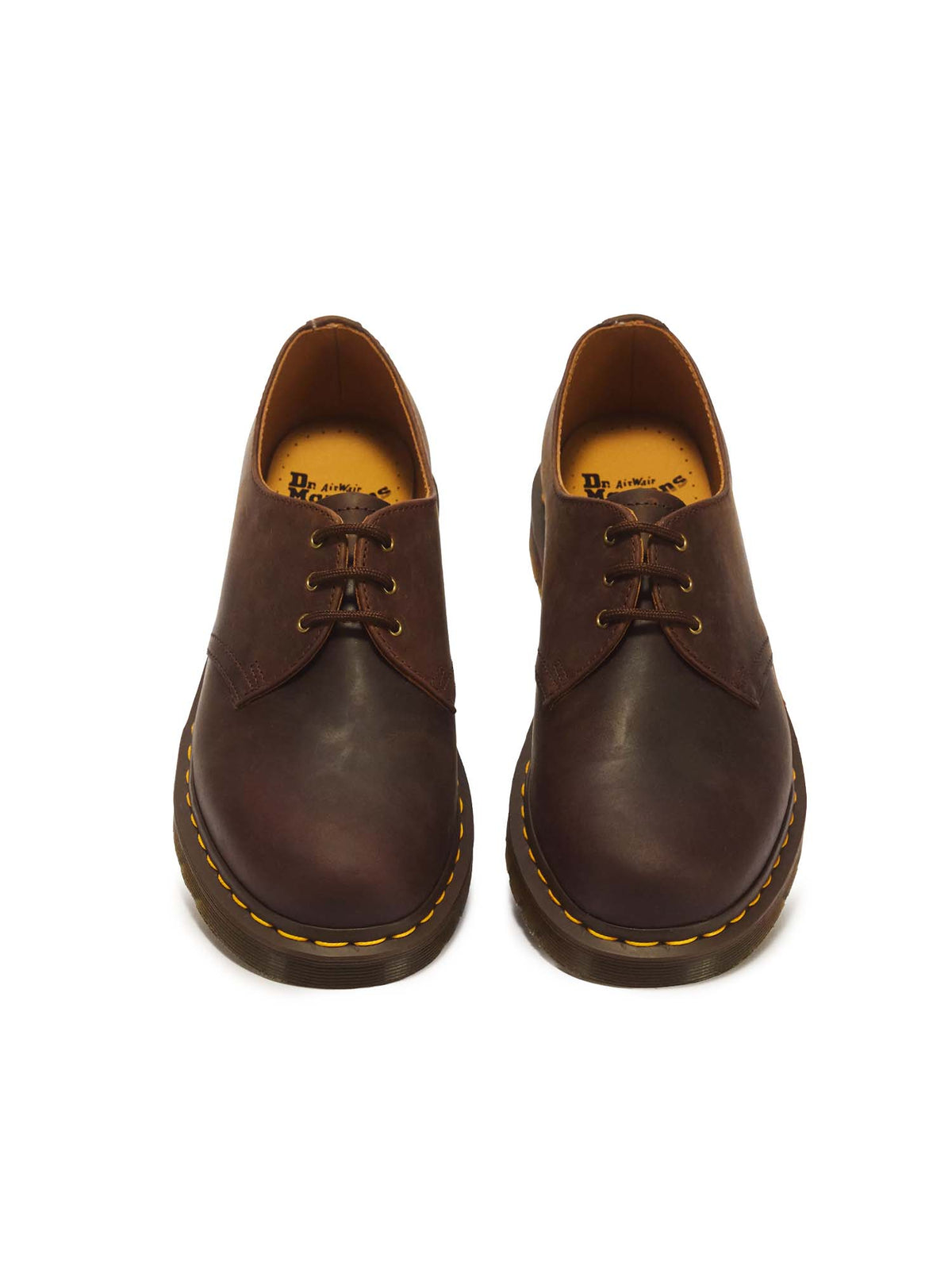 Dr. Martens Scarpe Oxford 1461 in pelle Crazy Horse Marrone