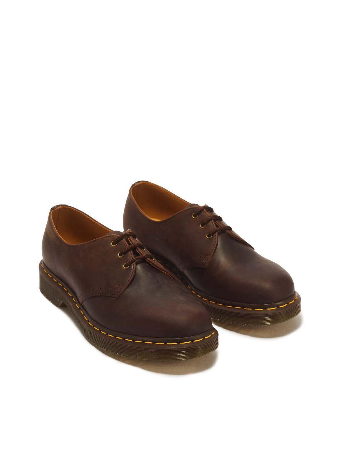 Dr. Martens Scarpe Oxford 1461 in pelle Crazy Horse Marrone