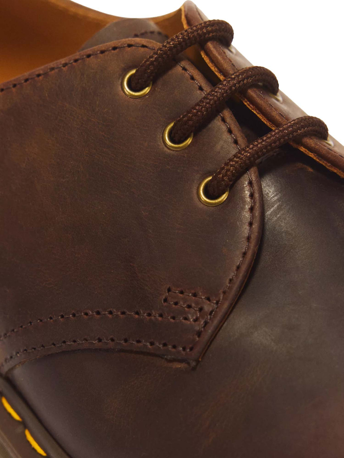 Dr. Martens Scarpe Oxford 1461 in pelle Crazy Horse Marrone