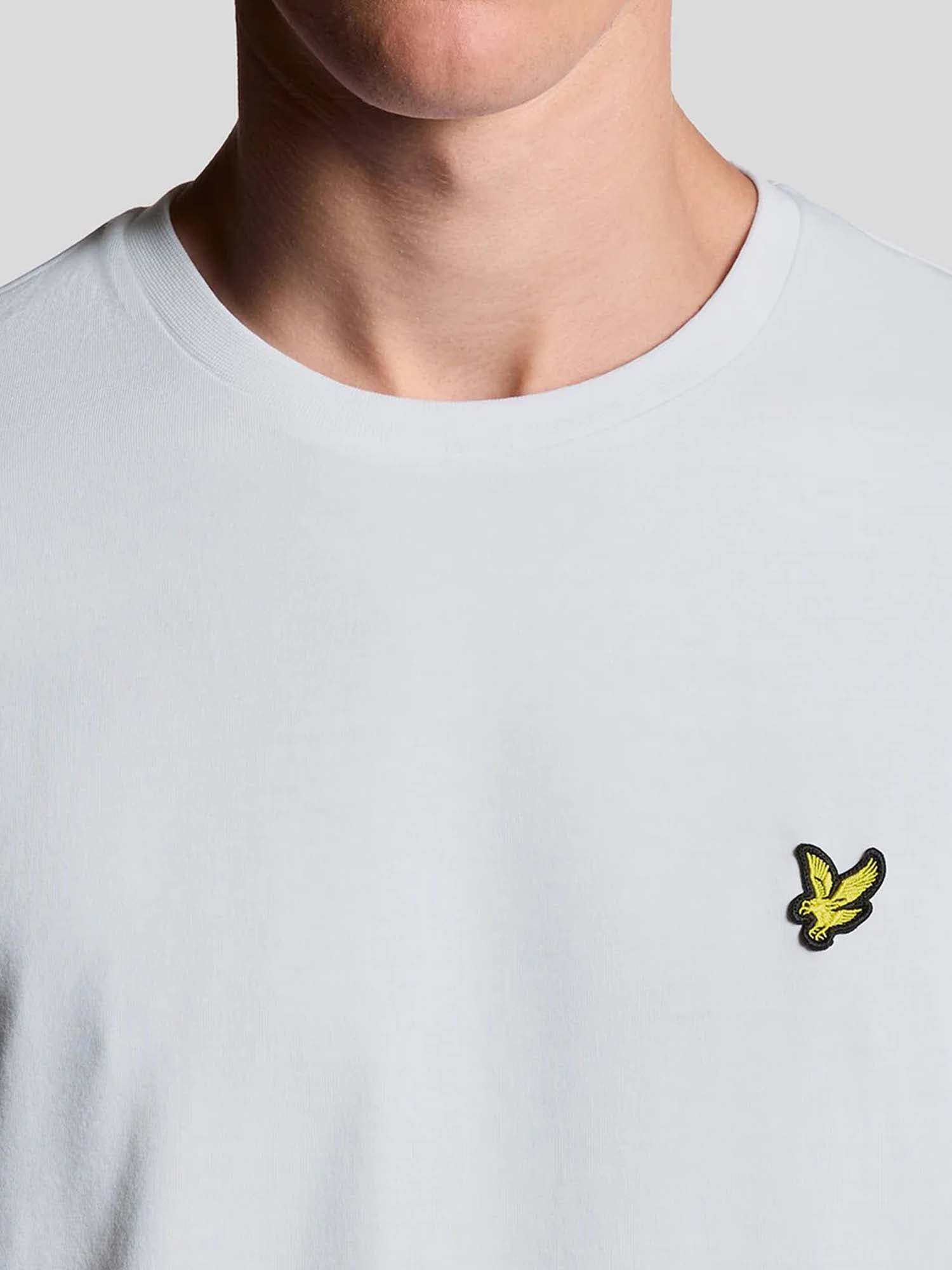 Lyle & Scott Plain T-Shirt Jet Bianco