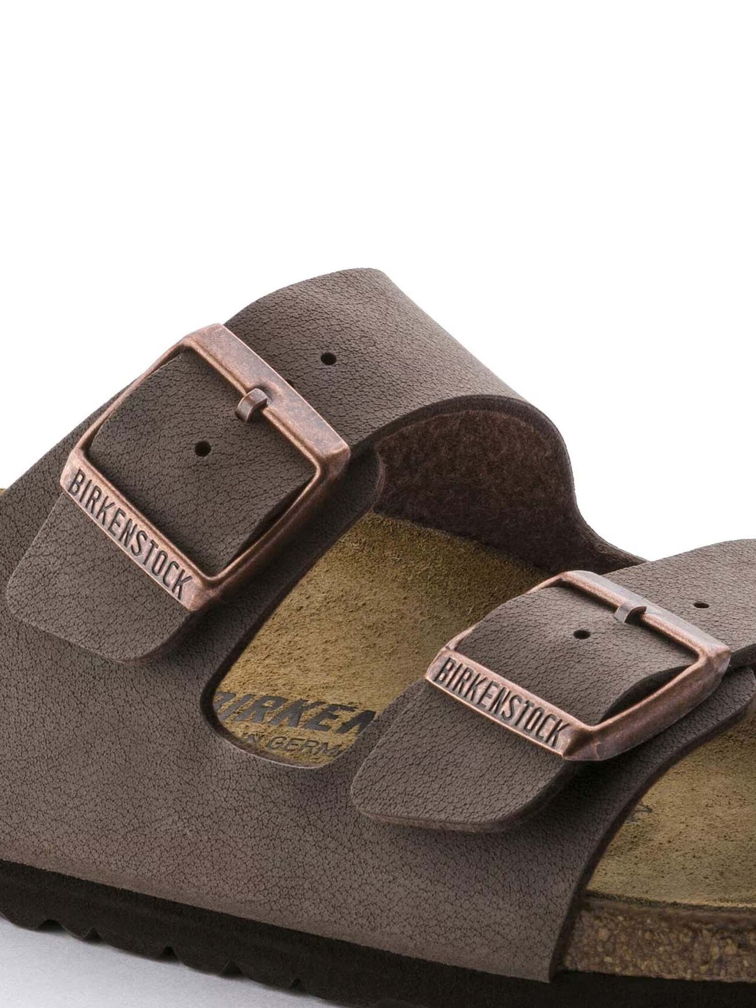 Birkenstock Arizona (Birko-Flor Nubuck) Marrone