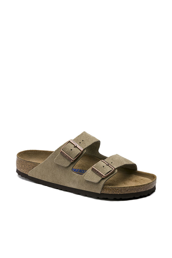 Birkenstock Arizona Plantare Morbido (Pelle scamosciata) Marrone