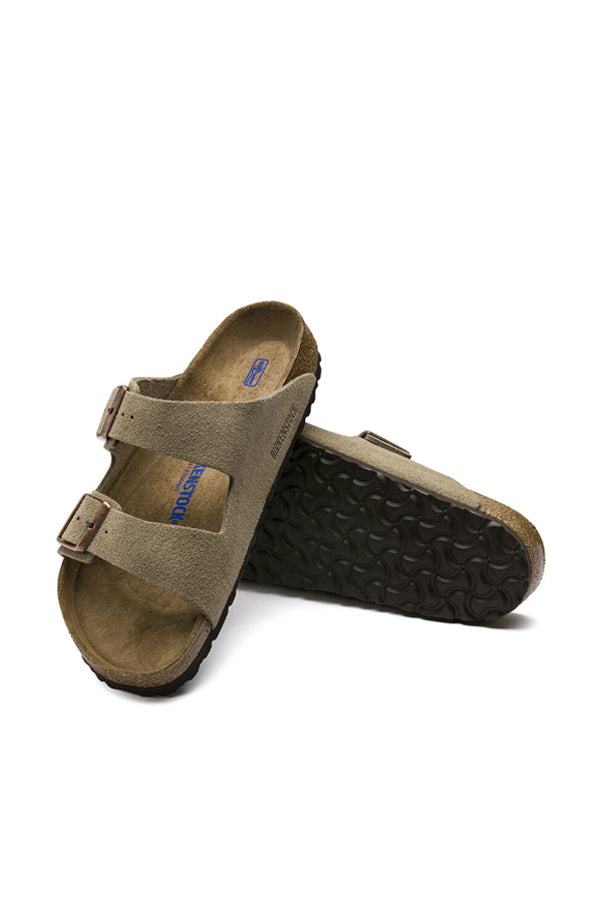 Birkenstock Arizona Plantare Morbido (Pelle scamosciata) Marrone