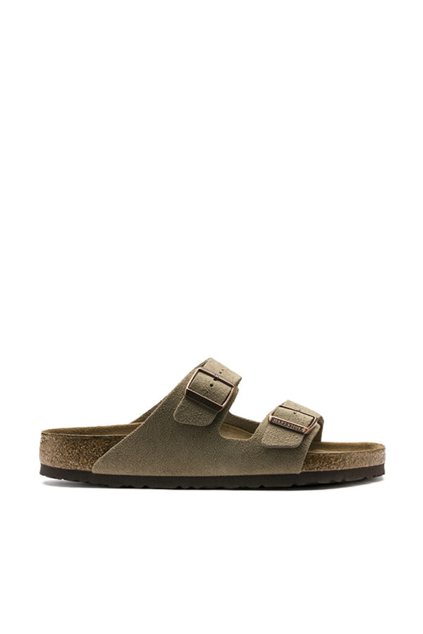 Birkenstock Arizona Plantare Morbido (Pelle scamosciata) Marrone