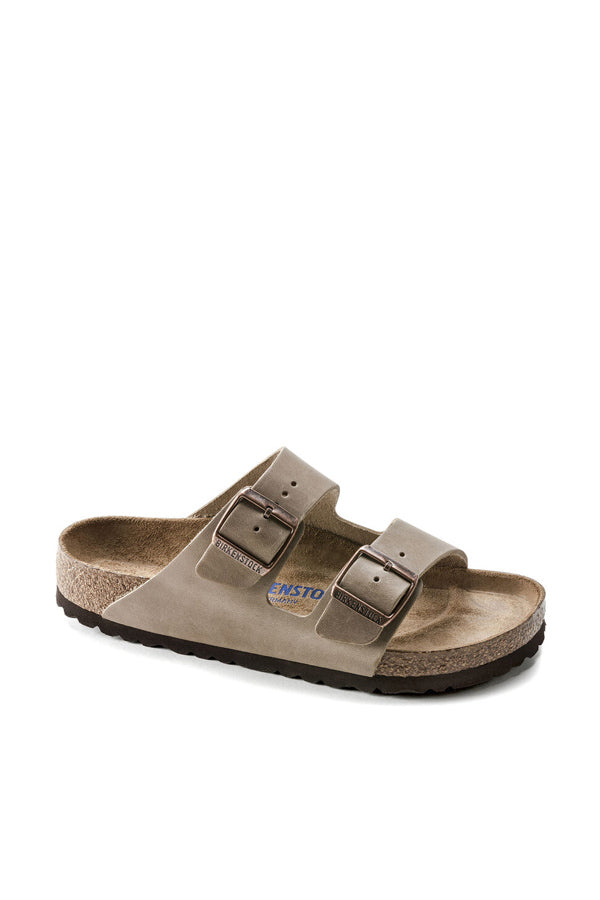 Birkenstock Arizona Plantare Morbido (Pelle oliata) Marrone