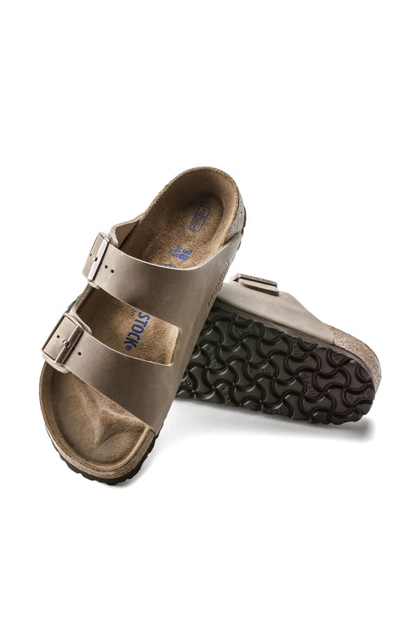 Birkenstock Arizona Plantare Morbido (Pelle oliata) Marrone