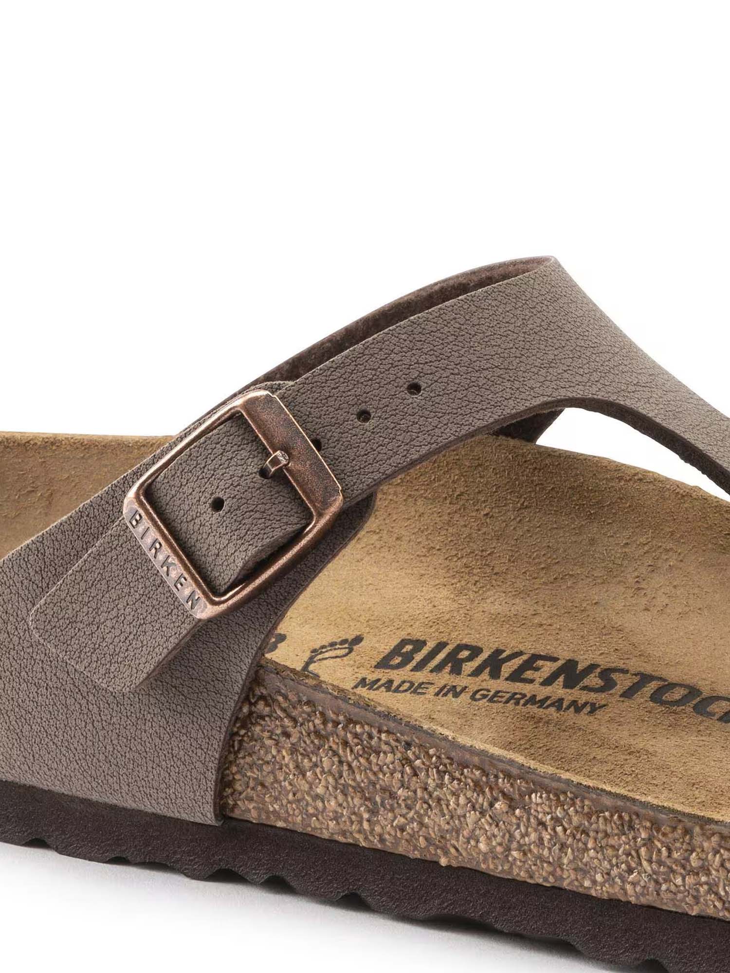 Birkenstock Gizeh (Birko-Flor Nubuck) Marrone