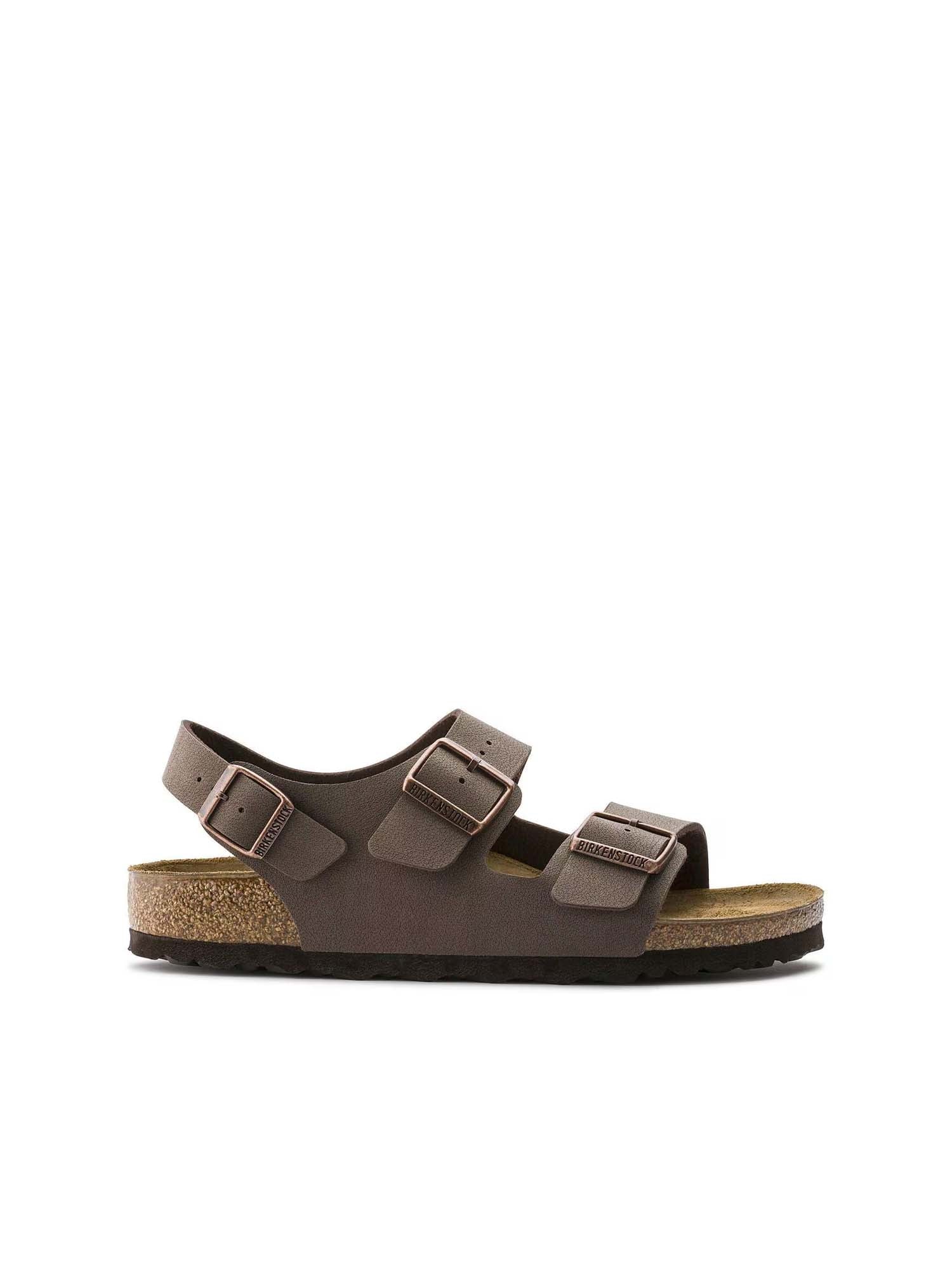 Birkenstock Milano (Birko-Flor Nubuck) Marrone