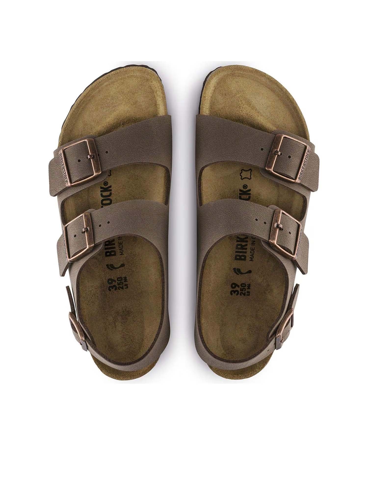 Birkenstock Milano (Birko-Flor Nubuck) Marrone