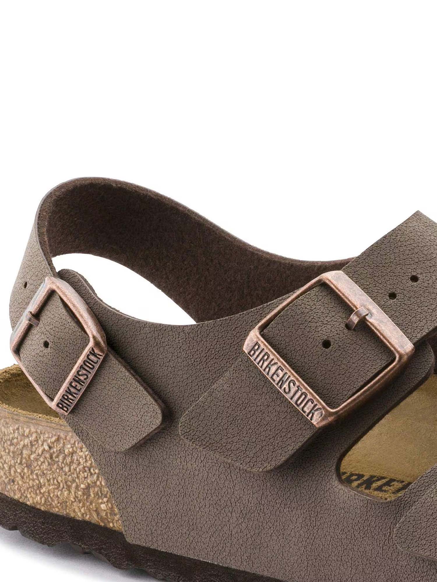 Birkenstock Milano (Birko-Flor Nubuck) Marrone