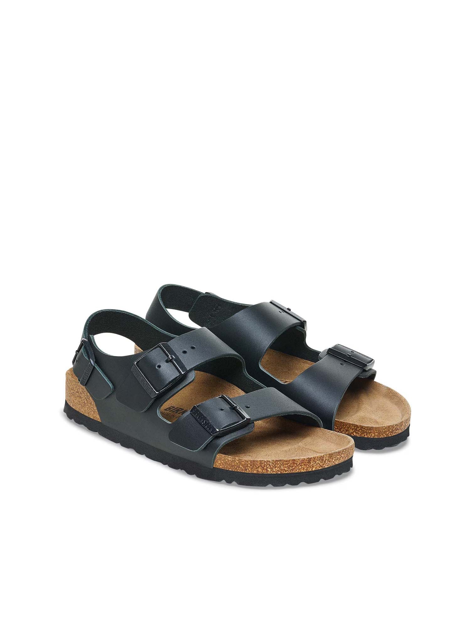 Birkenstock Milano (Pelle naturale) Nero