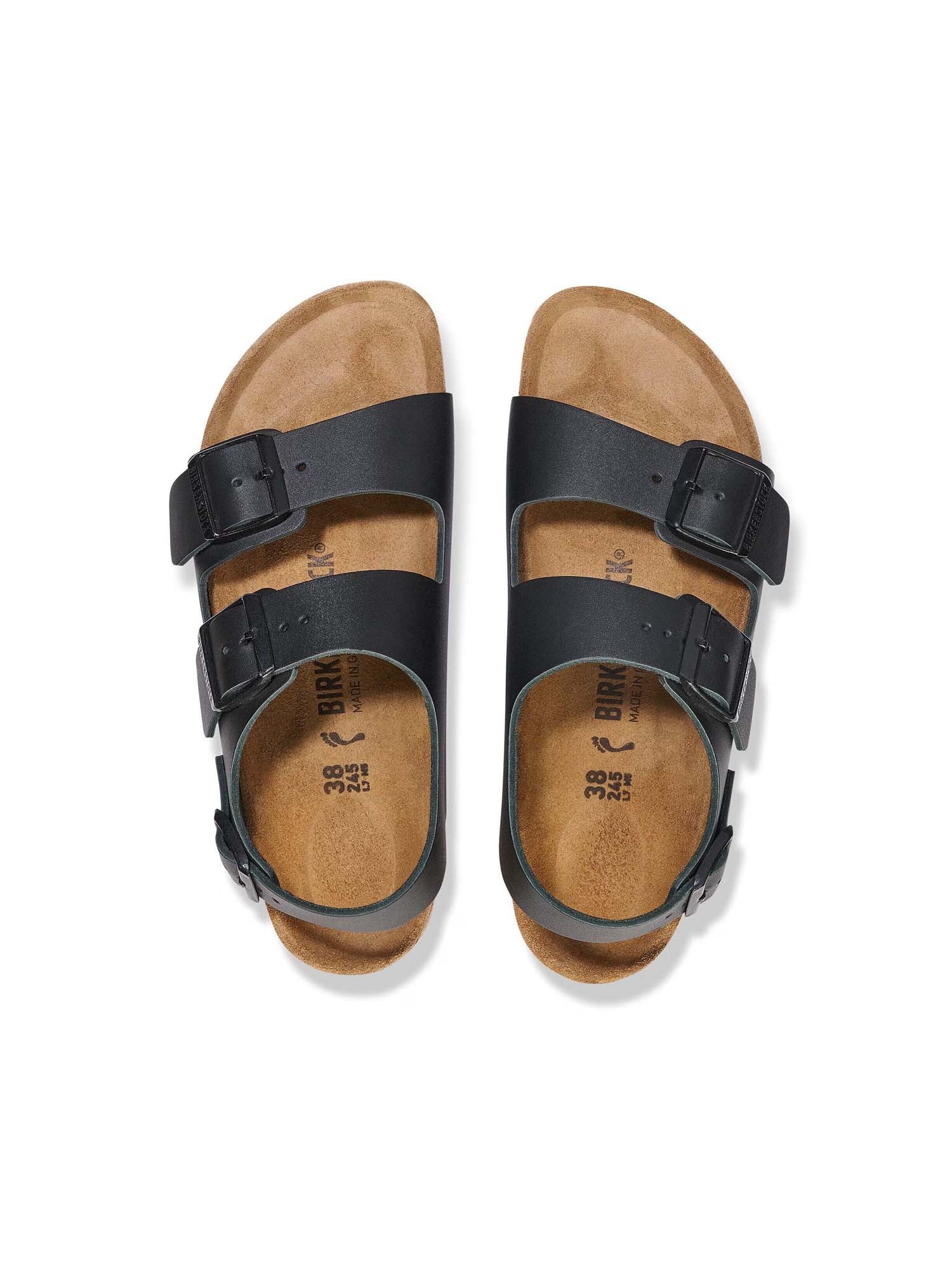 Birkenstock Milano (Pelle naturale) Nero