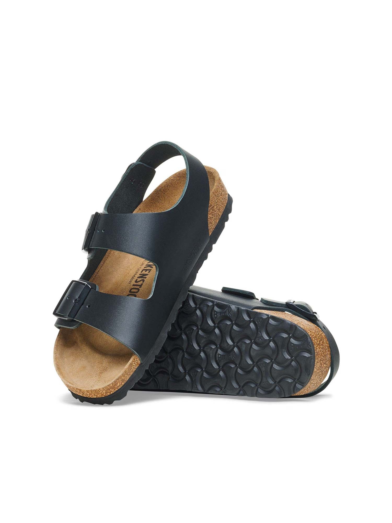 Birkenstock Milano (Pelle naturale) Nero
