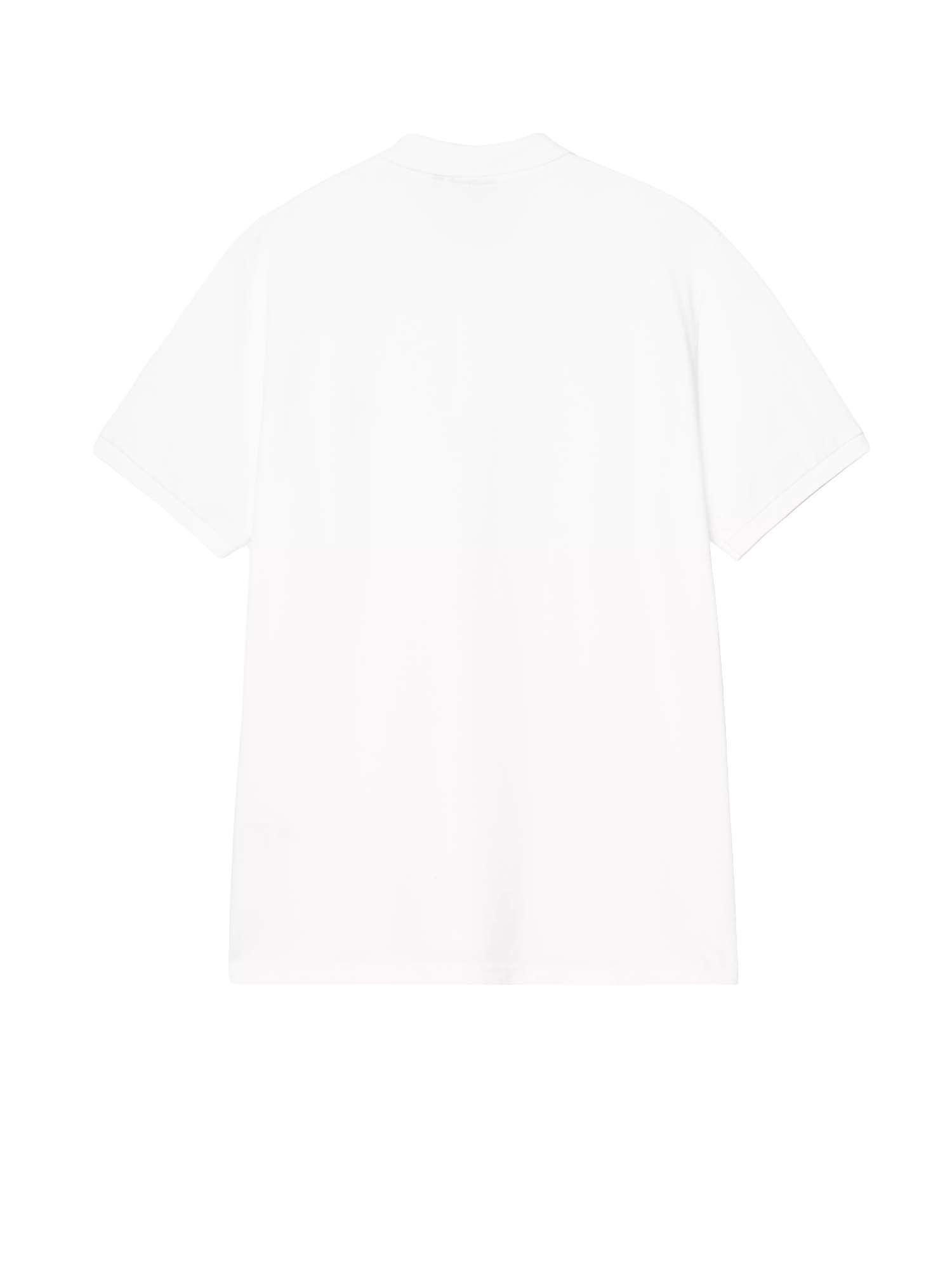 Carhartt Wip S/S Chase Pique Polo Bianco