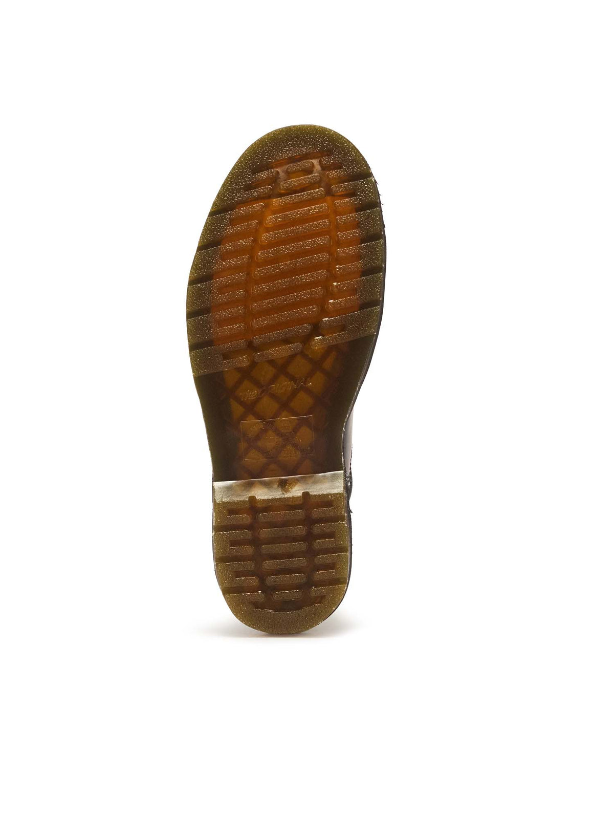 Dr. Martens Stivaletti Chelsea di pelle 2976 con cuciture gialle Smooth Nero